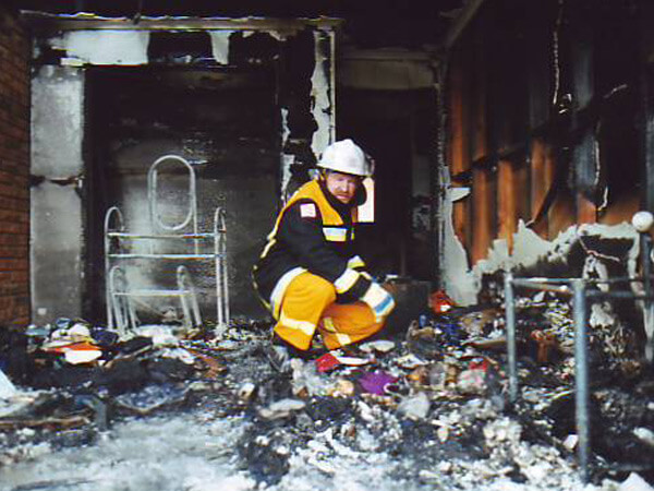 Fire phil investigating after fire